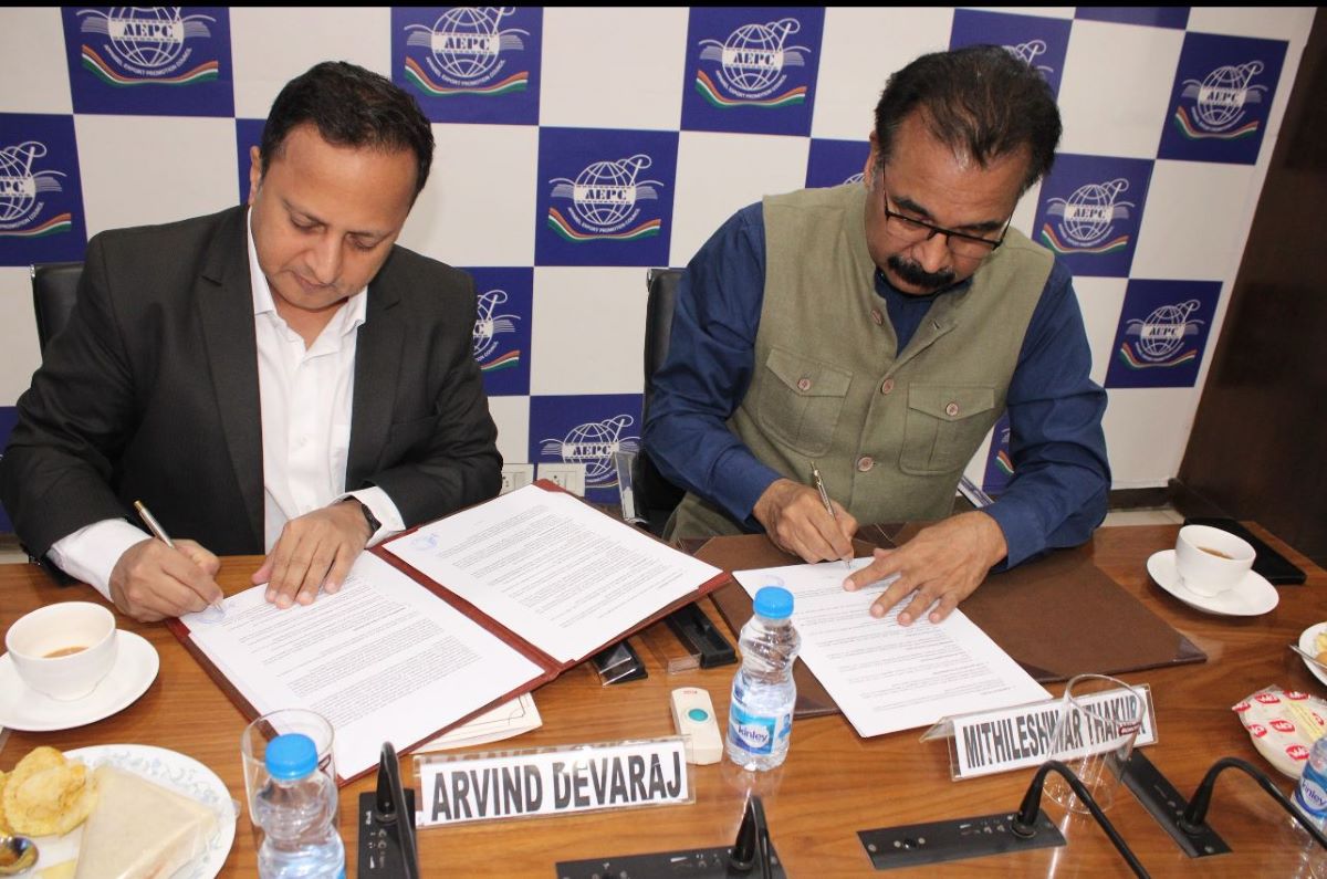 AEPC and NLDSL Sign MoU to Strengthen Digital Logistics Ecosystem for Apparel Exporters